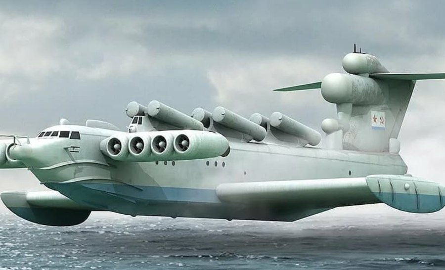 Экраноплан самолет а90 Орленок