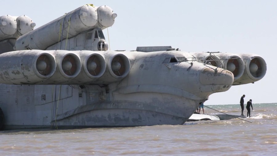 Экраноплан авианосец