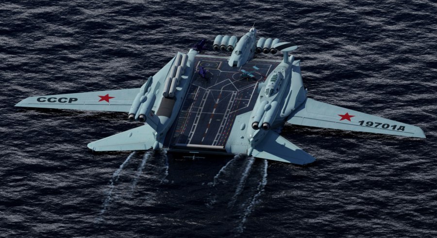 А-2000 экраноплан