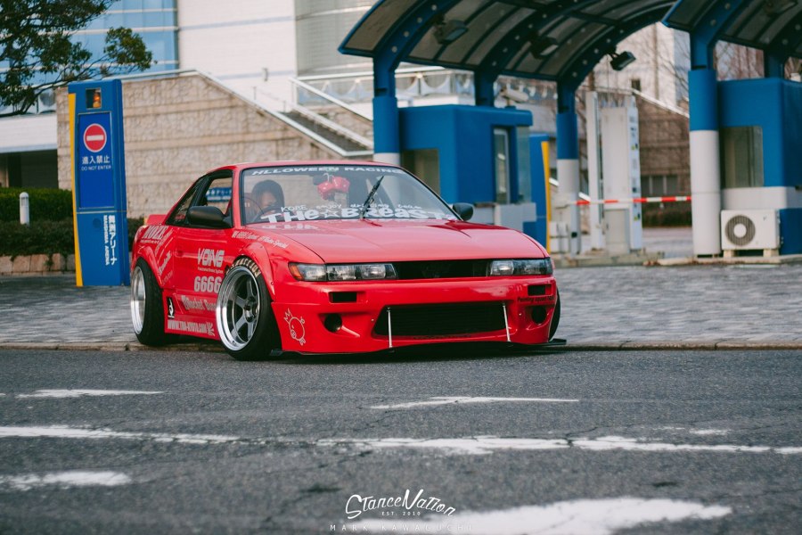 Nissan Silvia s13 белая