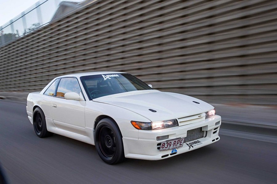 Nissan Silvia s13 белая