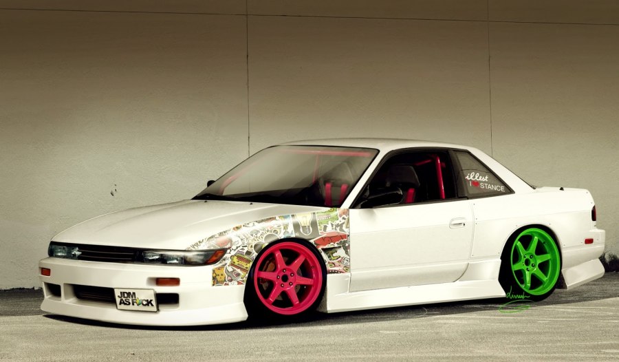Nissan Silvia s13 back