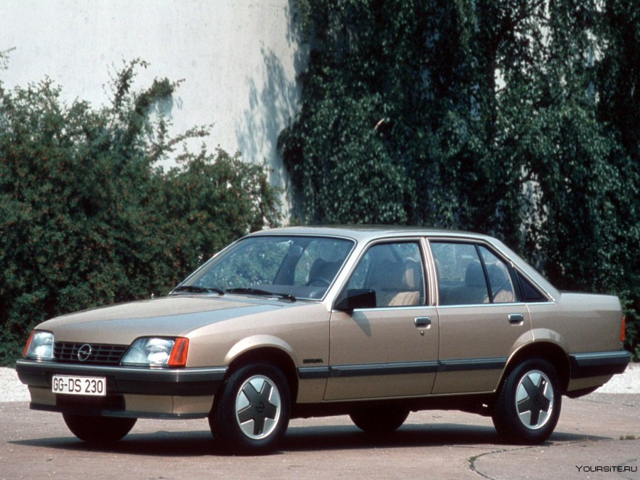 Опель рекорд седан 1982