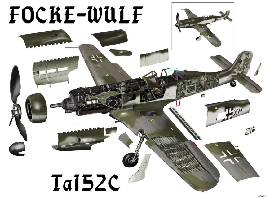 Самолет ta152 c-1