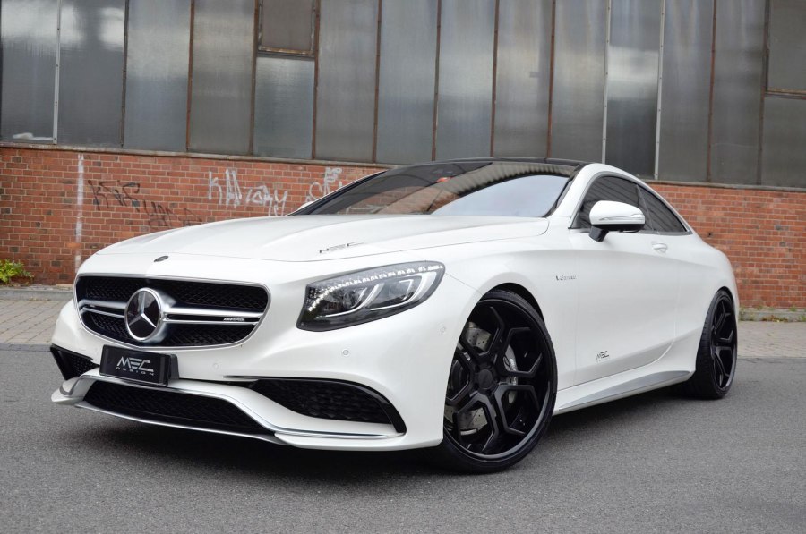 Мерседес s63 купе белый