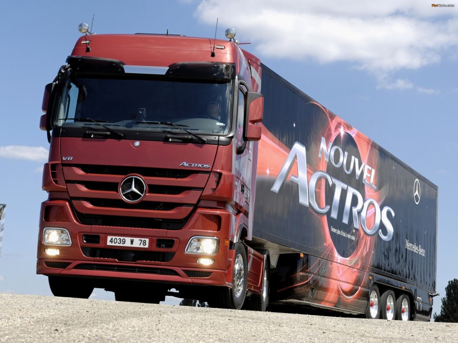 Mercedes Benz Actros Truck 2015