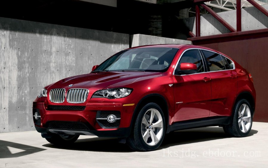 BMW x6 бордовый