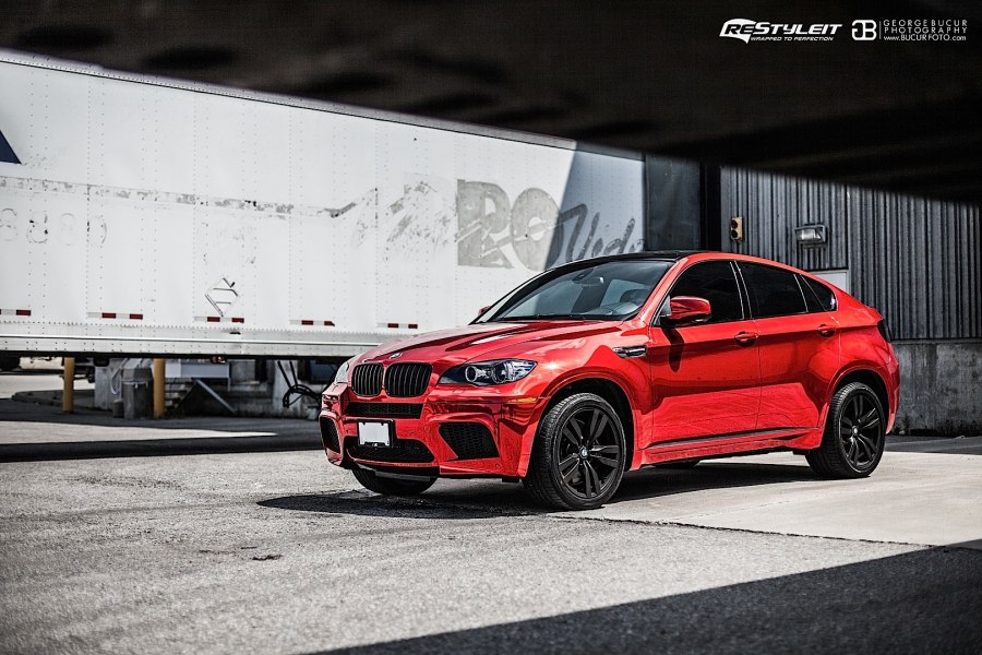 BMW x6m Red