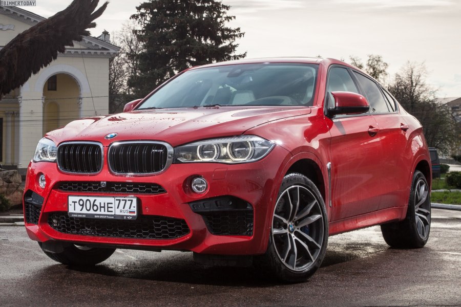 BMW x6m Red