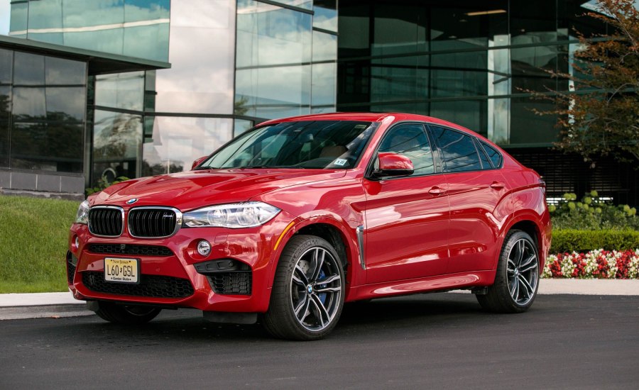 BMW x6 2020 красный