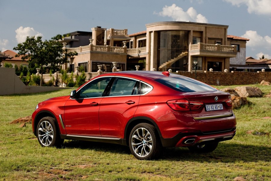 BMW x6 g06 красный