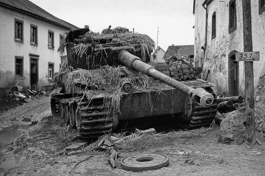 Танк тигр 1945