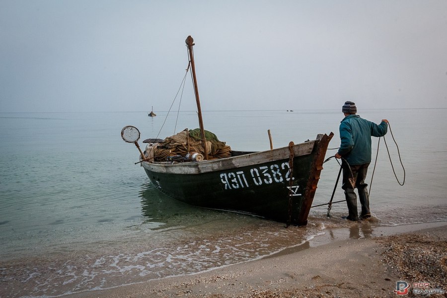 Рыбаки Азовского моря