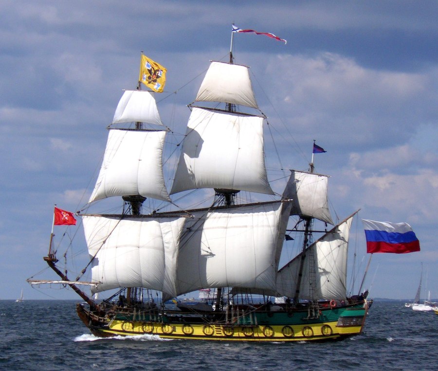 Фрегат Штандарт 1703 Петр