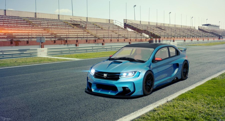 Renault Logan тюнингованная
