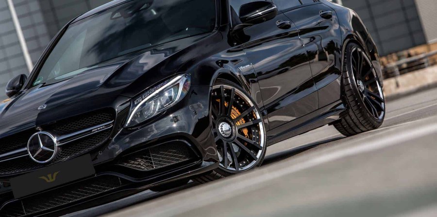 Mercedes Benz c63 AMG Black