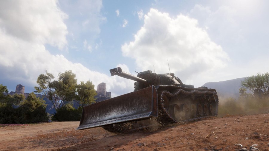 M48a2 RAUMPANZER. Blitz