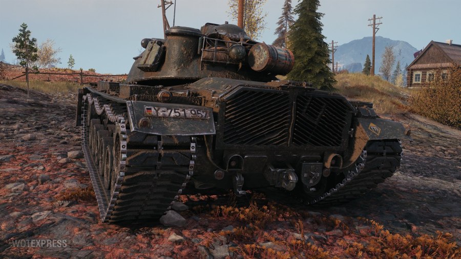 Танк m48a2 Räumpanzer