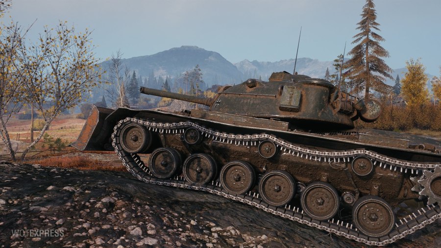 Танк м48а2 RAUMPANZER