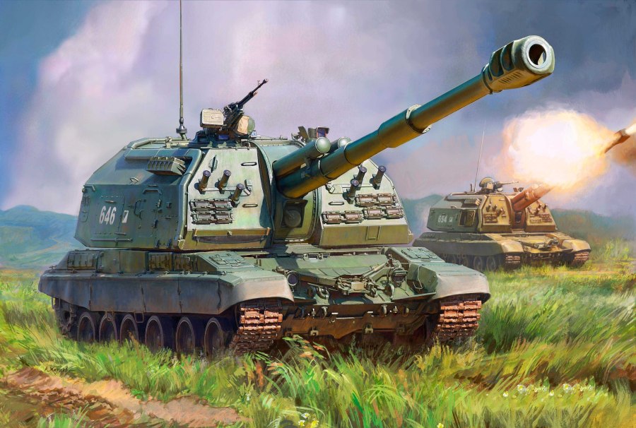 Гаубица 2с19 Калибр