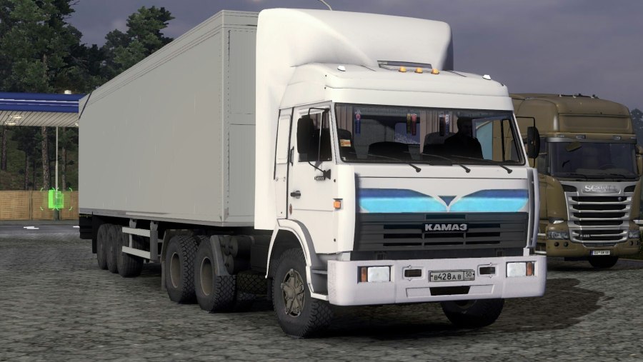 КАМАЗ 54115 из дальнобойщиков