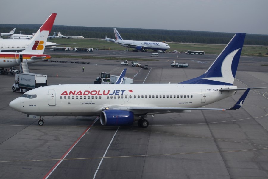 Боинг 737 -400 Anadolujet