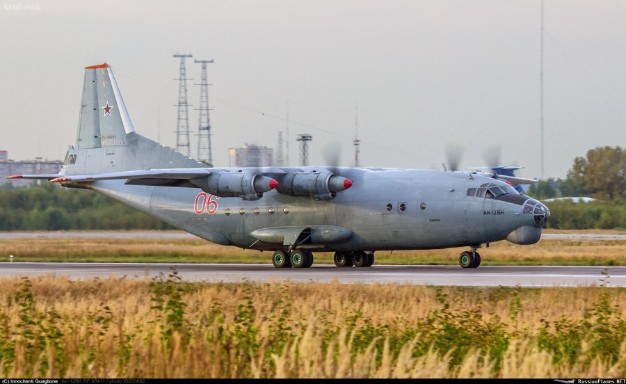 АН-12 ВВС Узбекистана