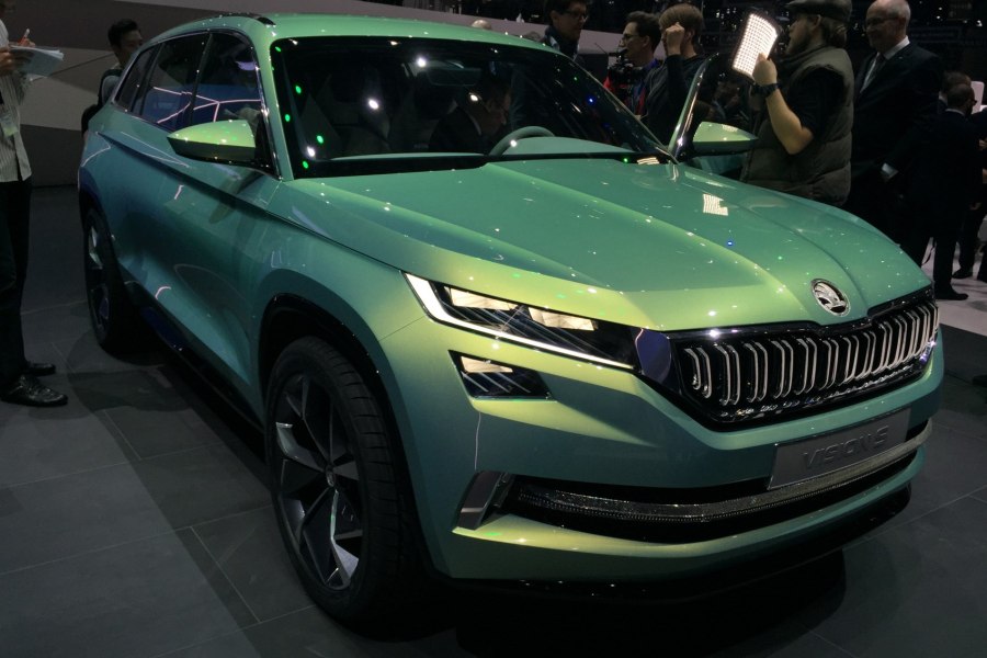 Skoda Kodiaq красный