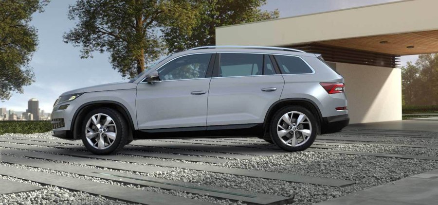 Skoda Kodiaq красный