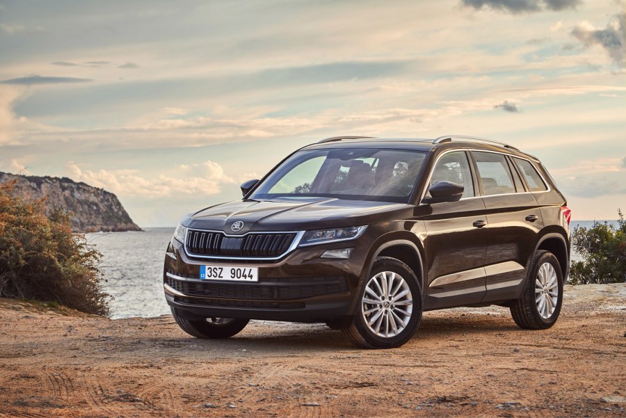 Škoda Kodiaq зеленый матовый