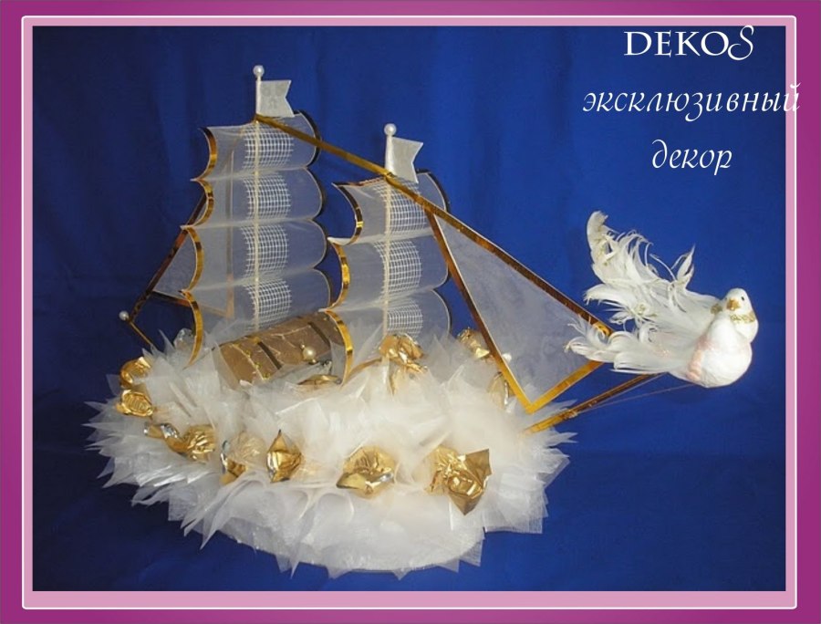 Кораблик из купюры