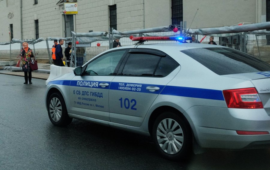 Полиция Москвы машины
