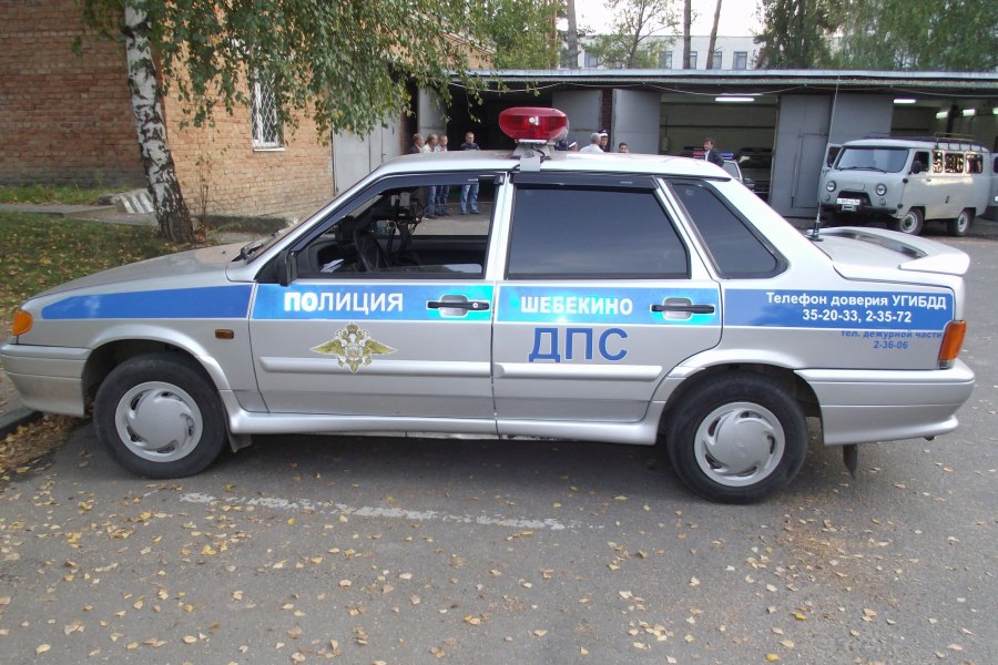 Оборудование полицейской машины