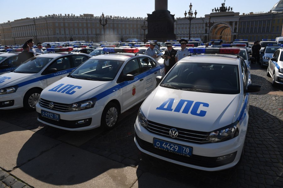 Фольксваген поло полиция Санкт-Петербург