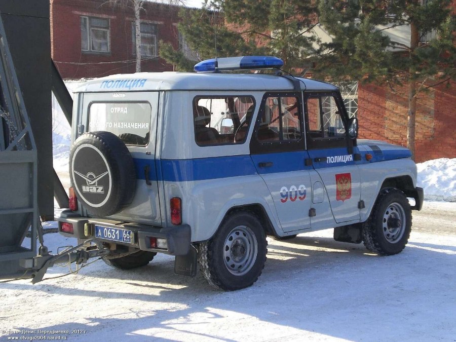 УАЗ Хантер ментовская