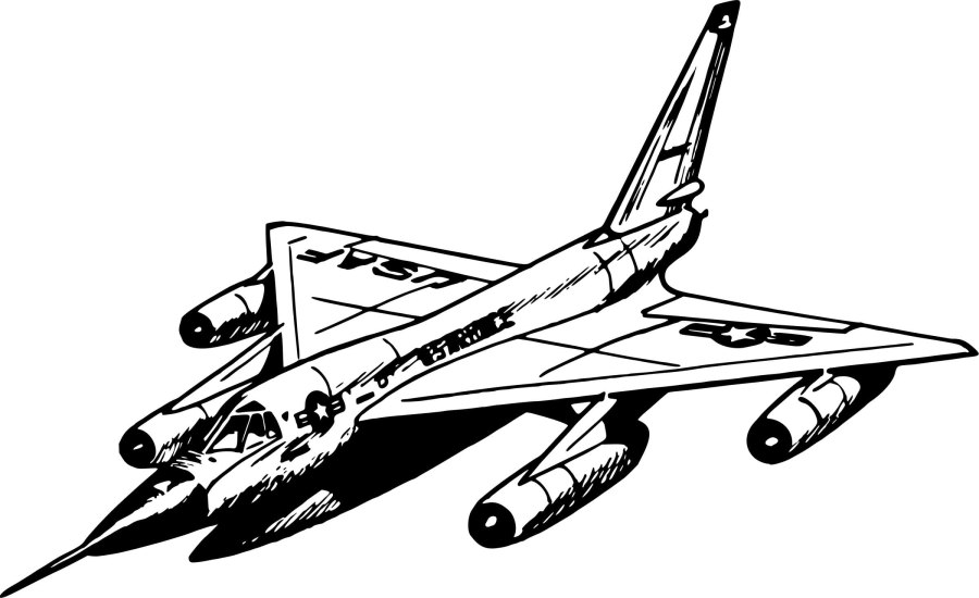 Су 34 раскраска