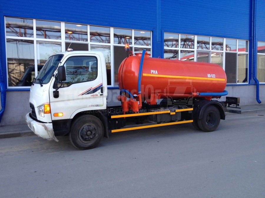 Hyundai HD 78 ассенизатор
