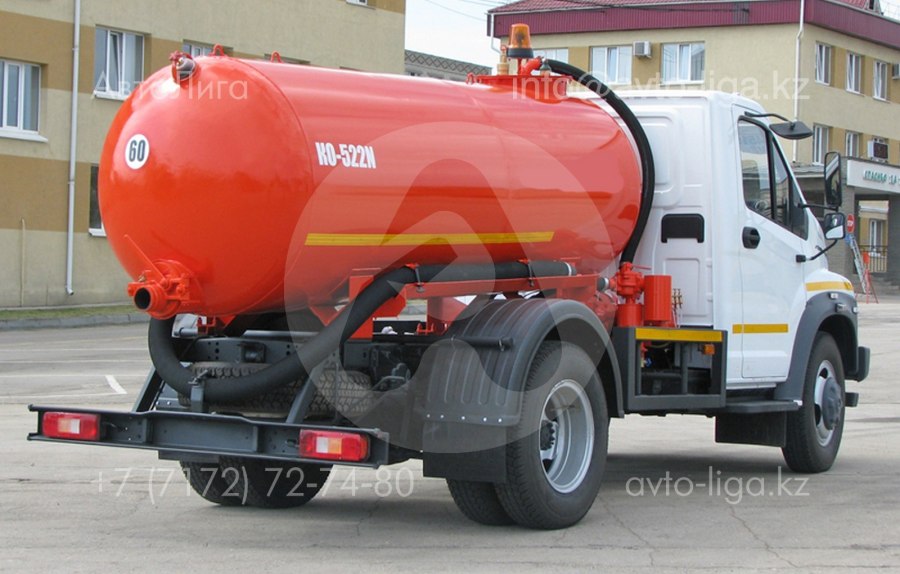 Ко-522n на шасси ГАЗ-с41r13 вакуумная