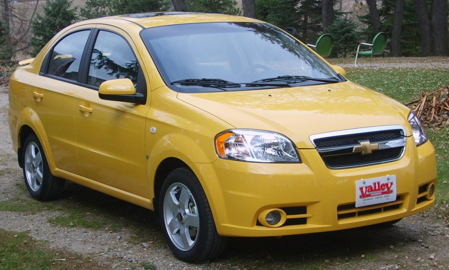 Chevrolet Aveo t200 седан