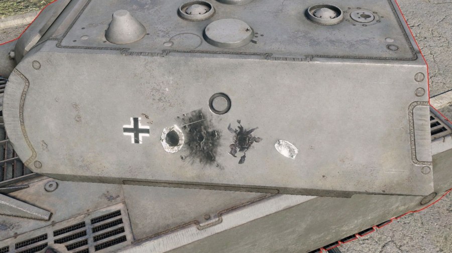 Пробитие фугасом в World of Tanks