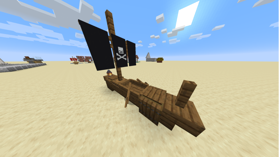 Acacia Boat Minecraft