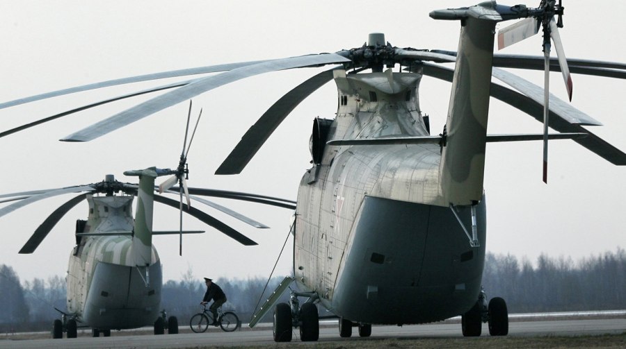 Вертолет корова ми-26