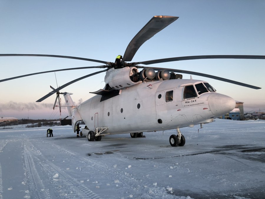 Транспортный вертолет ми-26т
