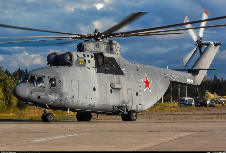 Ми-26 военно-транспортный самолёт