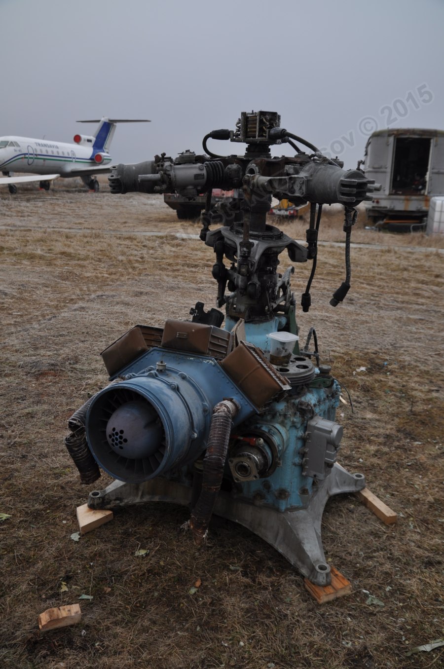Главный редуктор вертолета ми-2