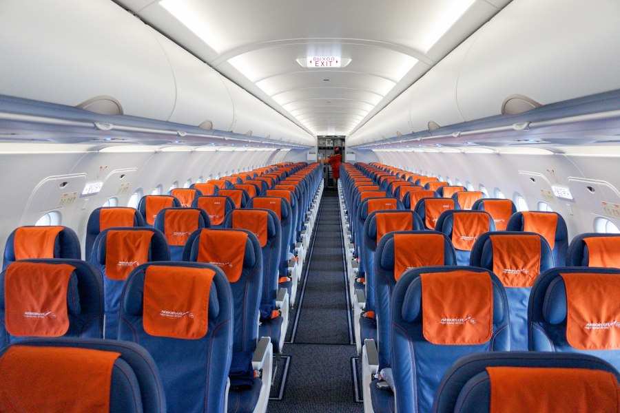 Airbus a320 салон