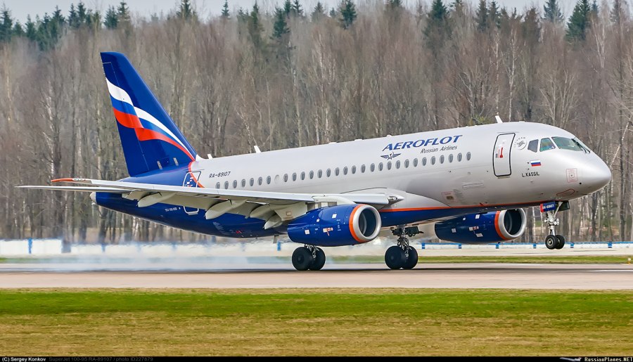 Superjet 100-95 Аэрофлот