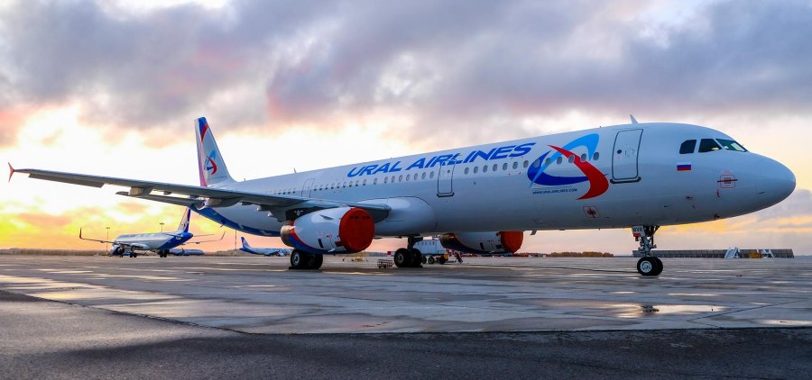 Аэробус а321 Уральские авиалинии