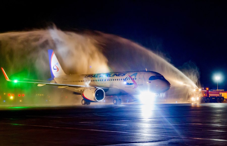 Airbus a320neo Уральские авиалинии