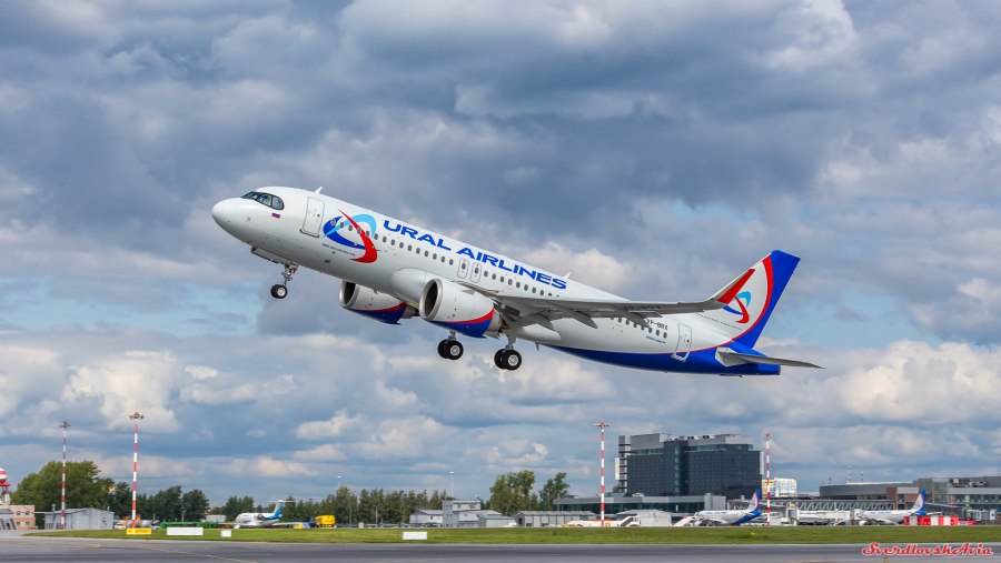 А320eno Уральские авиалинии